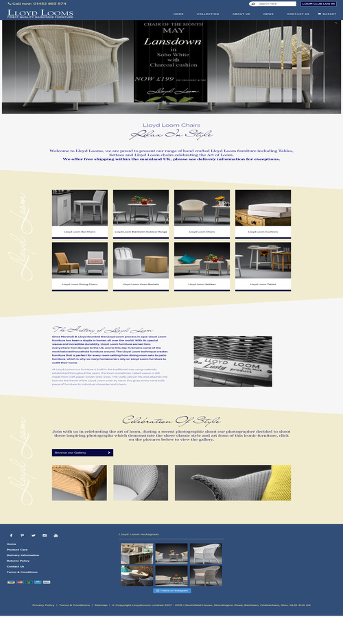 Lloyd Loom Furniture screenshot 1